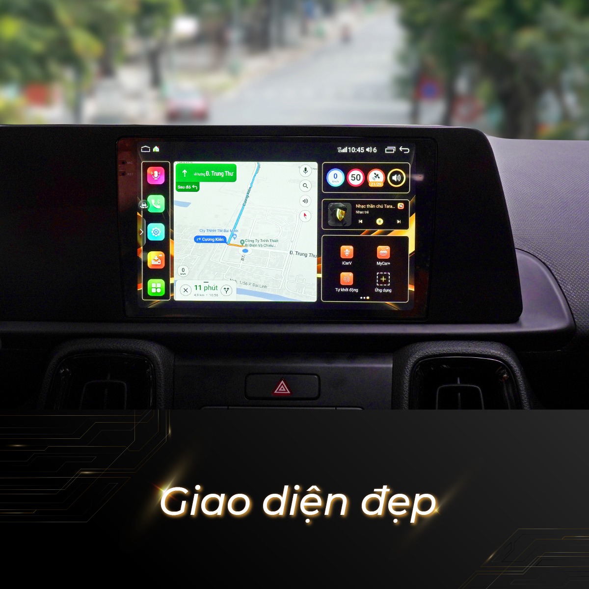 MÀN HÌNH ANDROID LIỀN CAM 360 ELLIVIEW S5 2K